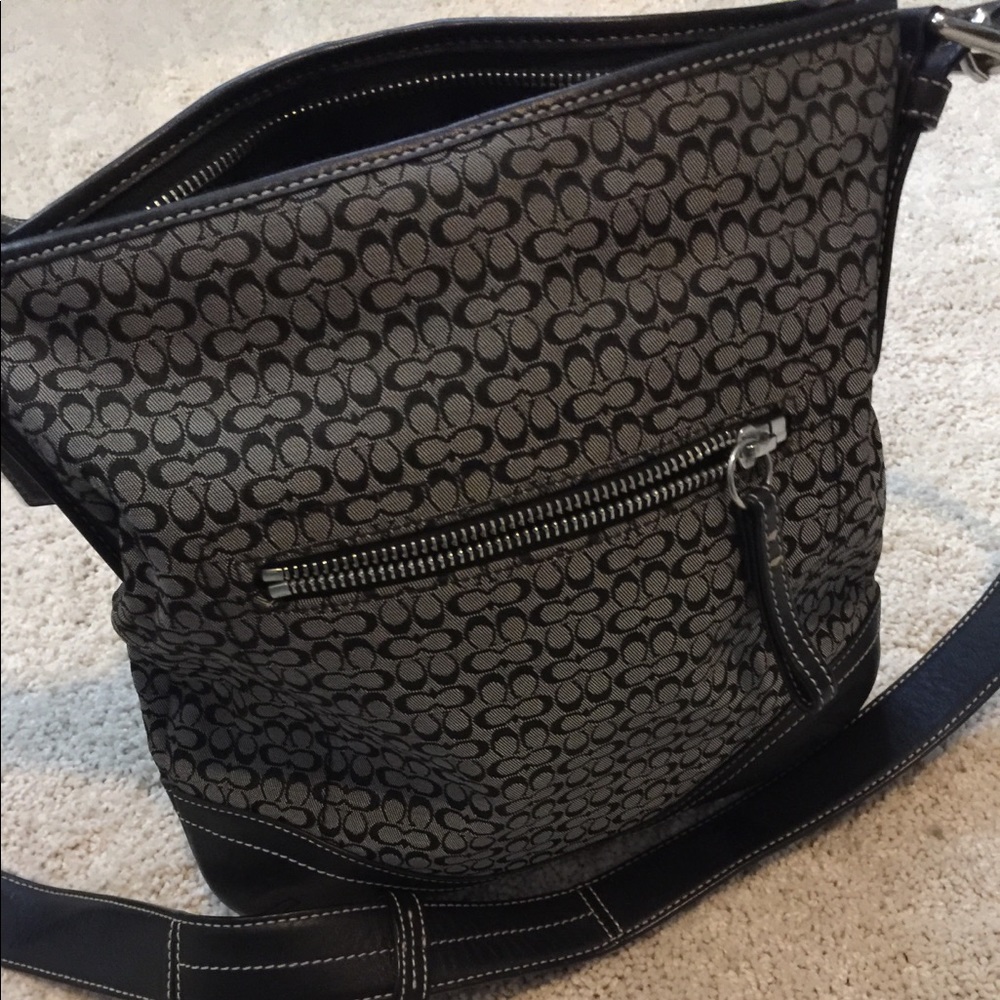 Large coach cross body bag